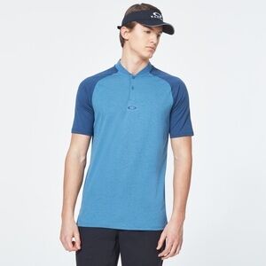 251. NWOT Oakley Icon BI Color Polo Blue Two Tone 2XL